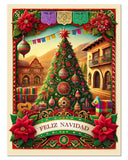 Spanish Christmas / New Year / Holidays Greeting Cards with Envelopes