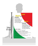 Bilingual poster: Italian verbs "Essere" and "Avere"  simplified for beginner Italian students