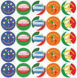 Italian Language Merit Stickers for the Classroom - Assorted