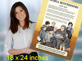 Maria Montessori School Poster